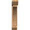 Ekena Millwork Thorton Slat Smooth Bracket w/ Offset Brace, Western Red Cedar, 7 1/2"W x 34"D x 40"H BKT0806X34X40THR06SWR - alternate 3